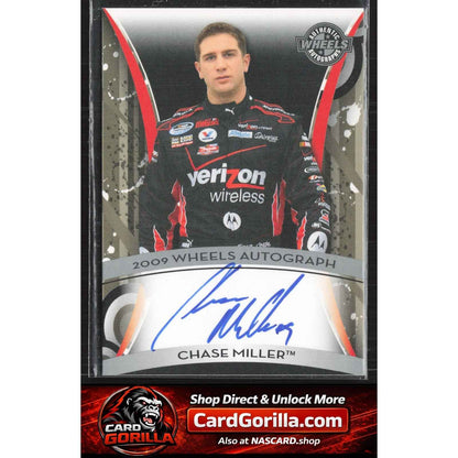 2009 Wheels Element #NNO Chase Miller Wheels Autographs