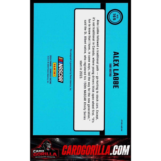 2024 Donruss #165 Alex Labbe Optic Signatures