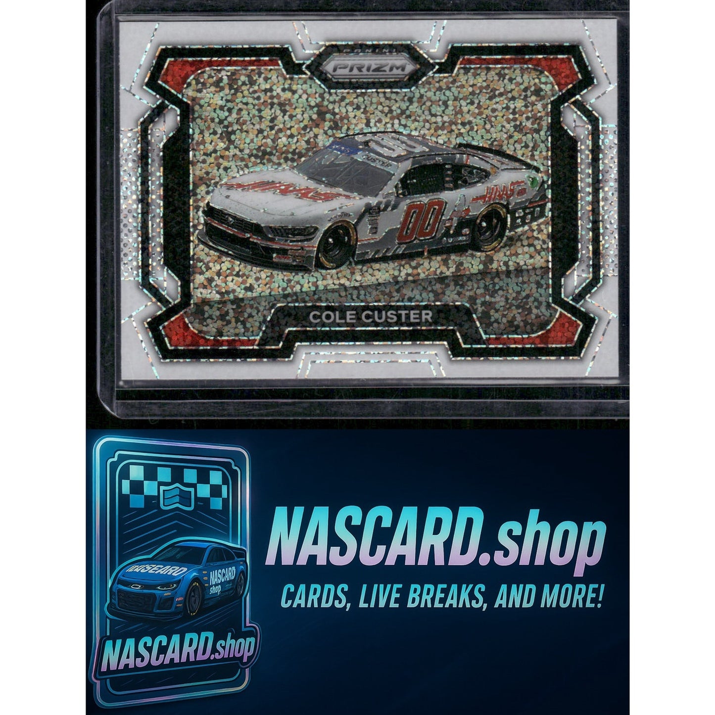 2024 Panini Prizm #36 Cole Custer White Sparkle