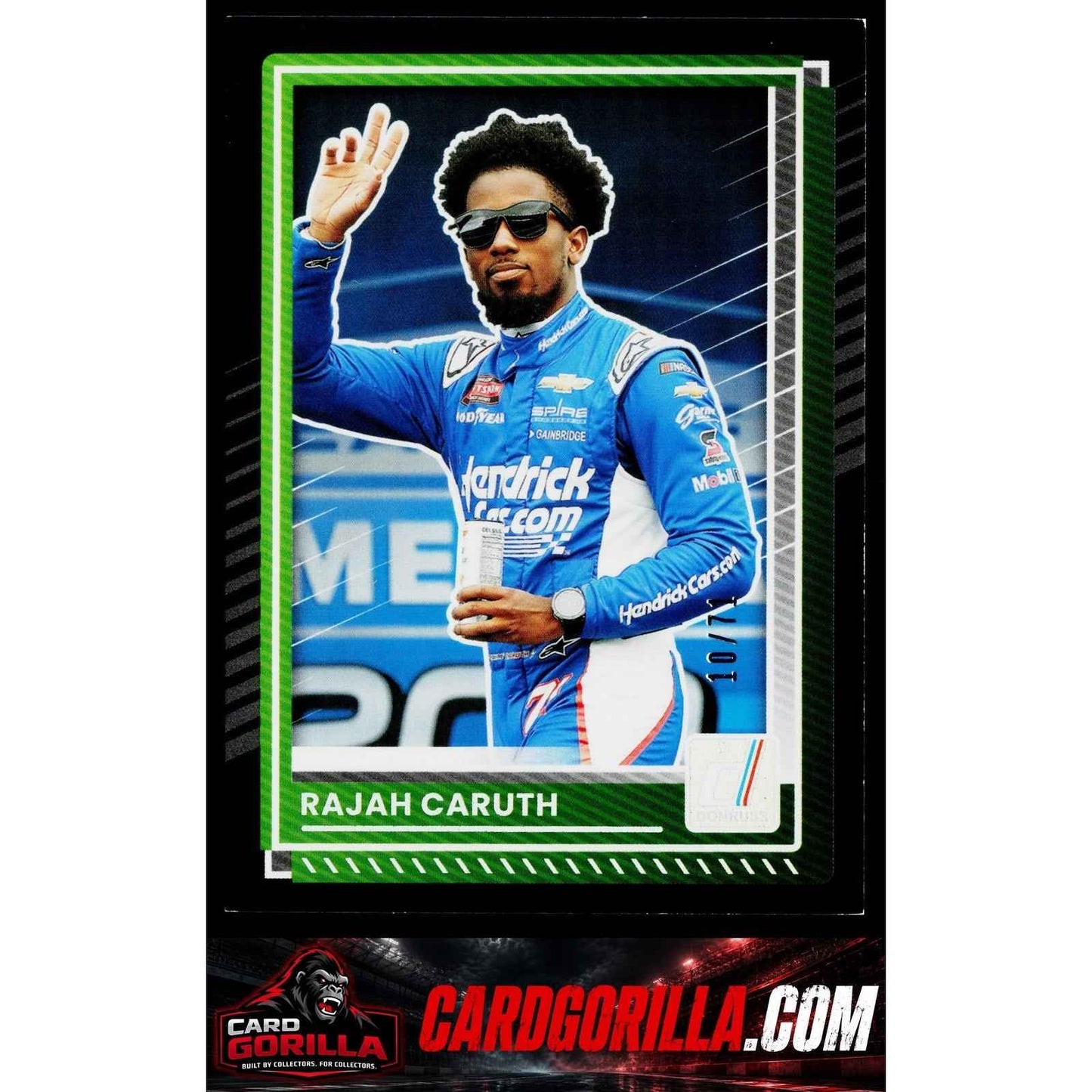 2025 Donruss #60 Rajah Caruth Numbers #/71