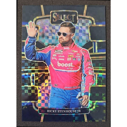 2024 Panini Select Nascar Ricky Stenhouse Jr #12 Black Finite Prizms 1/1