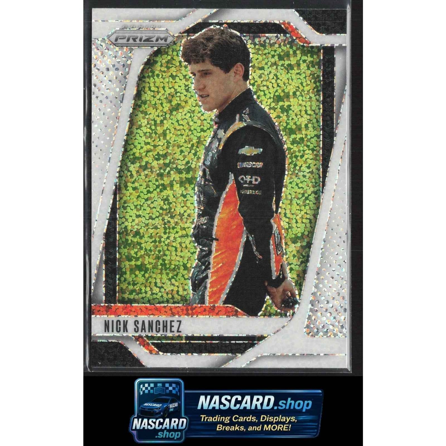 2025 Panini Prizm #72 Nick Sanchez White Sparkle