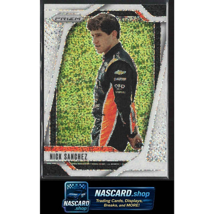 2025 Panini Prizm #72 Nick Sanchez White Sparkle