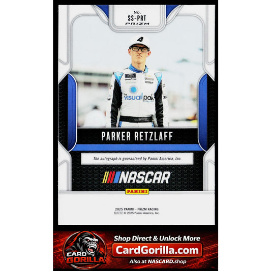 2025 Panini Prizm #SS-PRT Parker Retzlaff Sensational Signatures