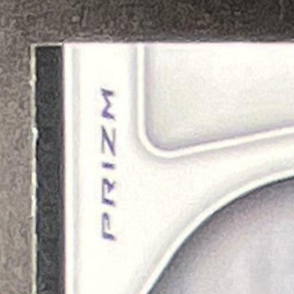 2025 Panini Prizm NASCAR Denny Hamlin #11 White Sparkle Prizms