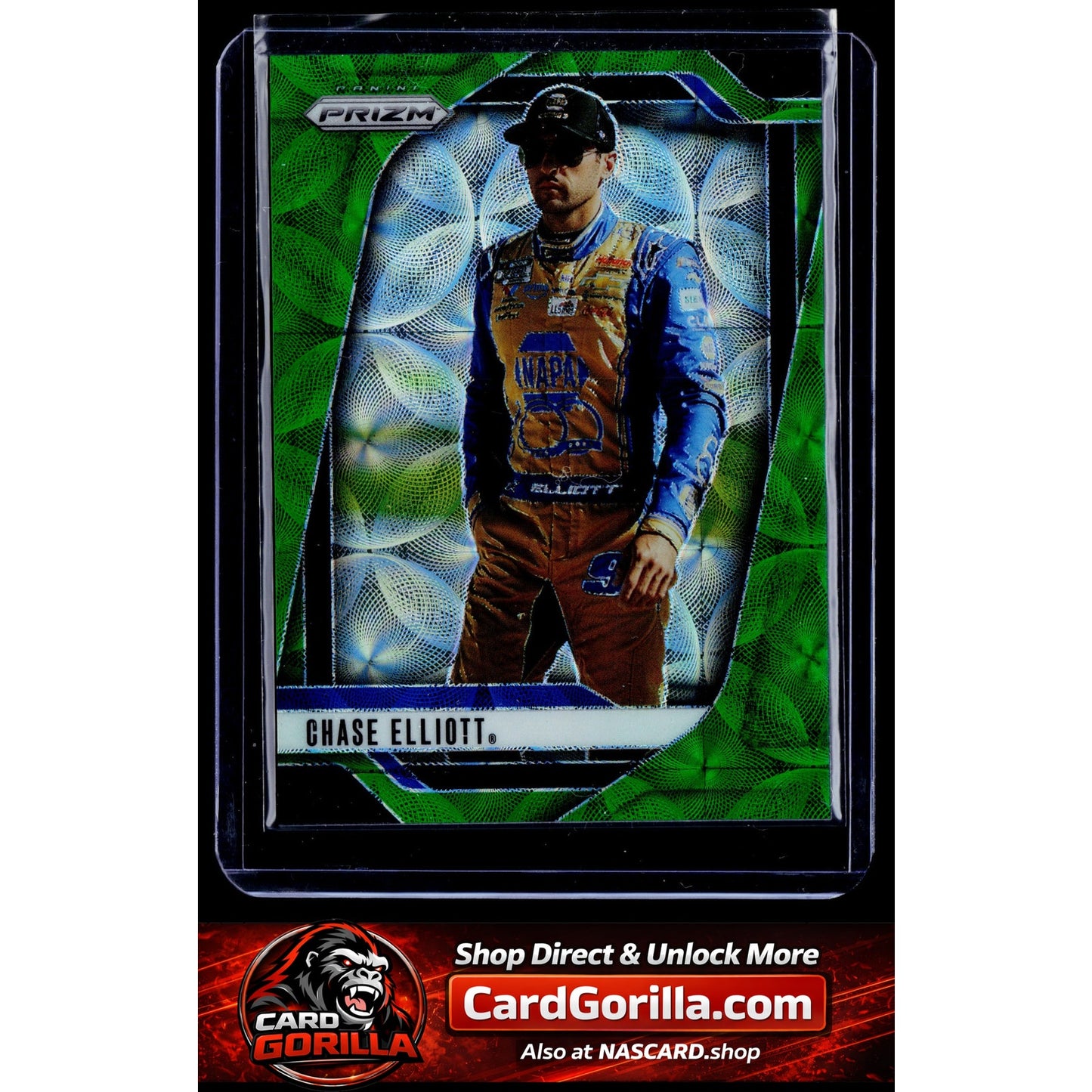 2025 Panini Prizm #43 Chase Elliott Green Scope #/149