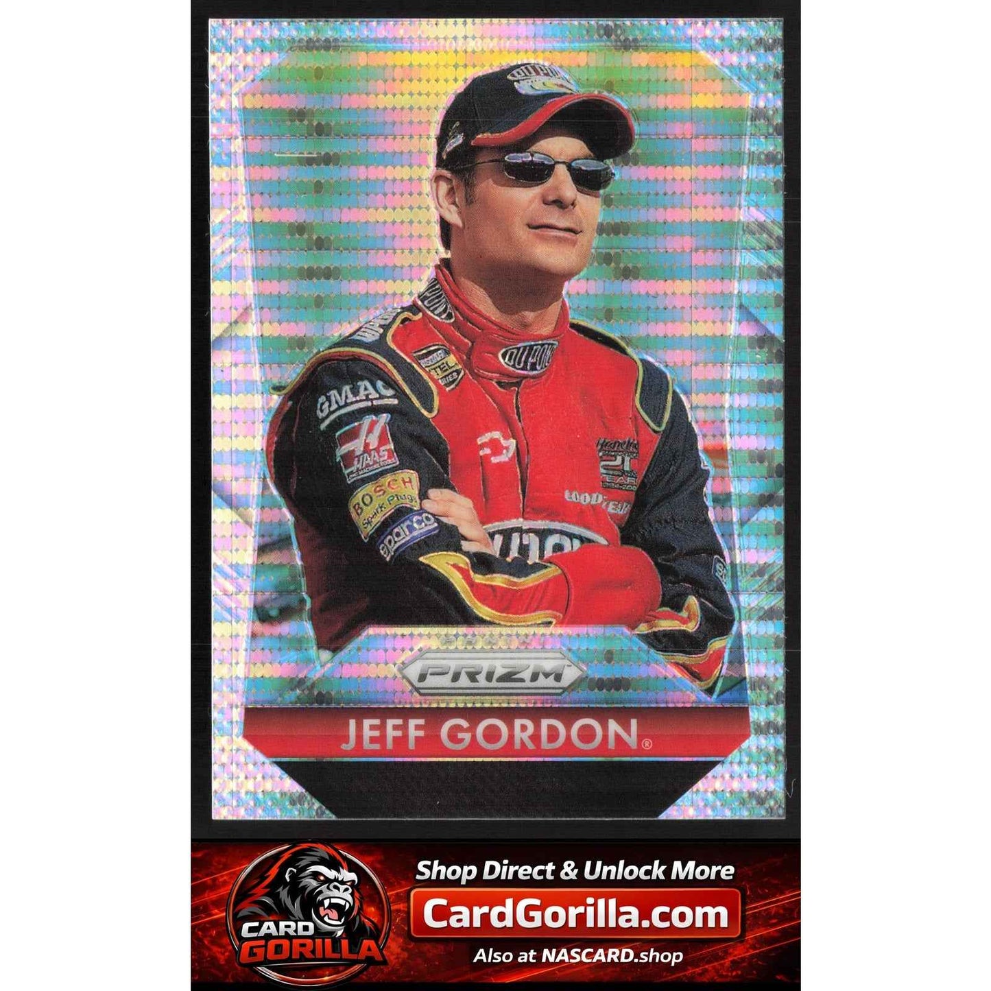 2025 Panini Prizm #165 Jeff Gordon Pulsar #/299