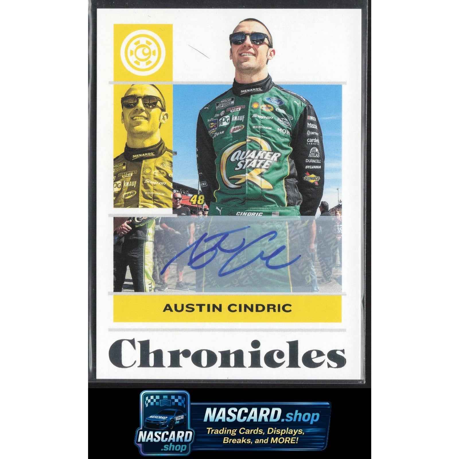 2022 Panini Chronicles #18 Austin Cindric Chronicles Autographs