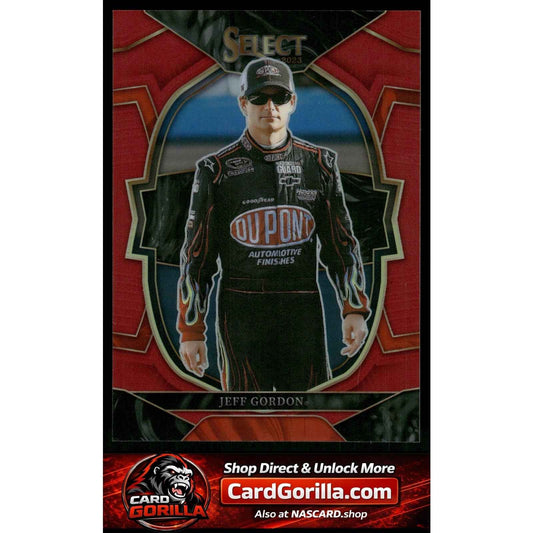 2023 Panini Chronicles #9 Jeff Gordon Select Red #/99