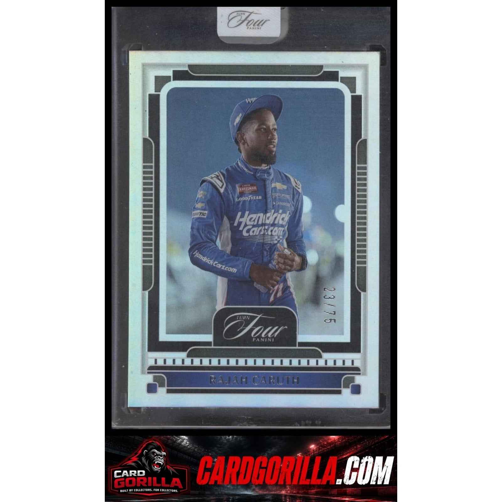 2025 Panini Turn Four #10 Rajah Caruth #/75