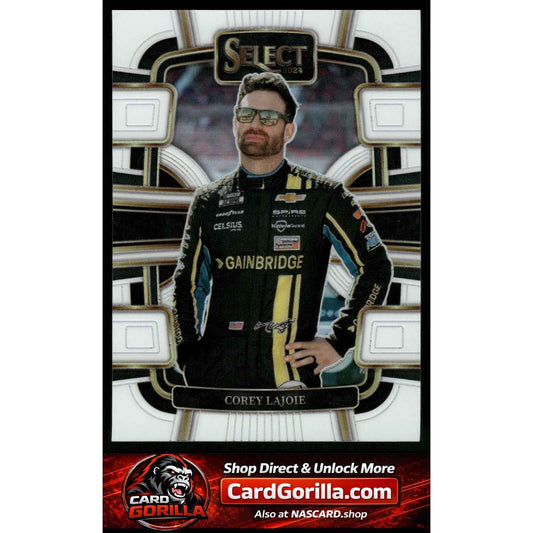 2024 Panini Select #18 Corey LaJoie White Prizms #/99
