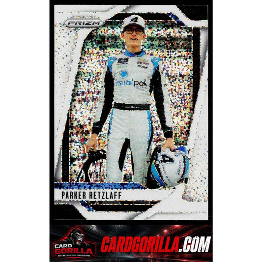 2025 Panini Prizm #58 Parker Retzlaff White Sparkle