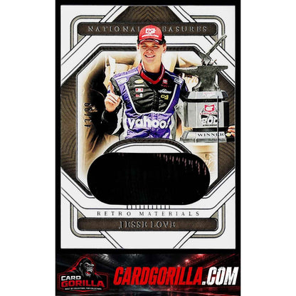 2023 Panini National Treasures #RM-JLV Jesse Love Retro Materials Tires #/99