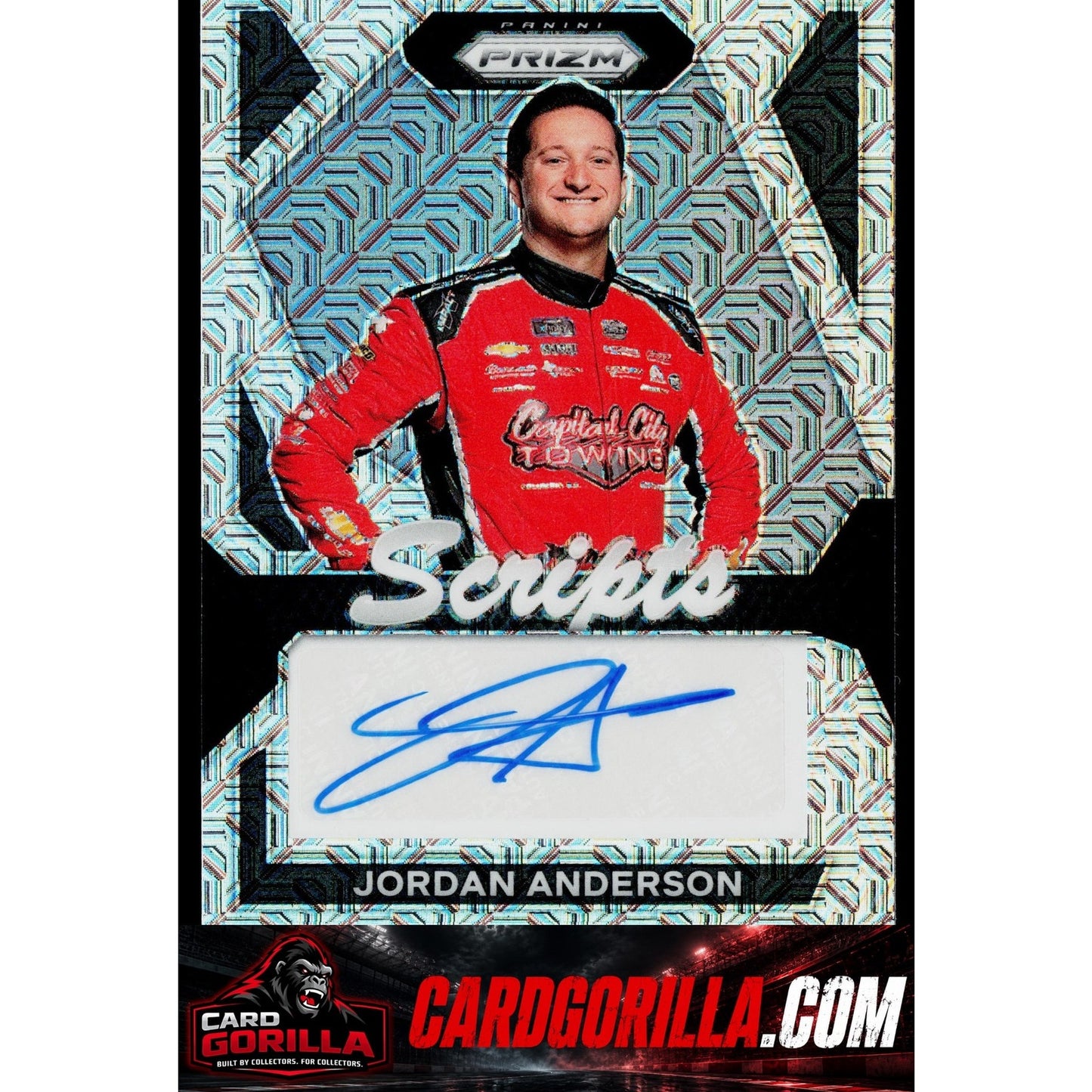 2024 Panini Prizm #S-JAN Jordan Anderson Scripts Mojo #/25