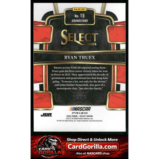 2024 Panini Select #15 Ryan Truex Tie-Dye Prizms #/25