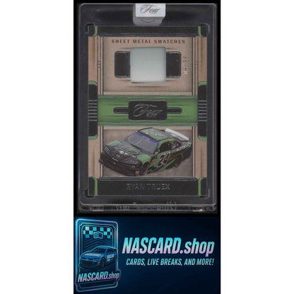 2025 Panini Turn Four #SWS-RTX Ryan Truex Sheet Metal Swatches #/99