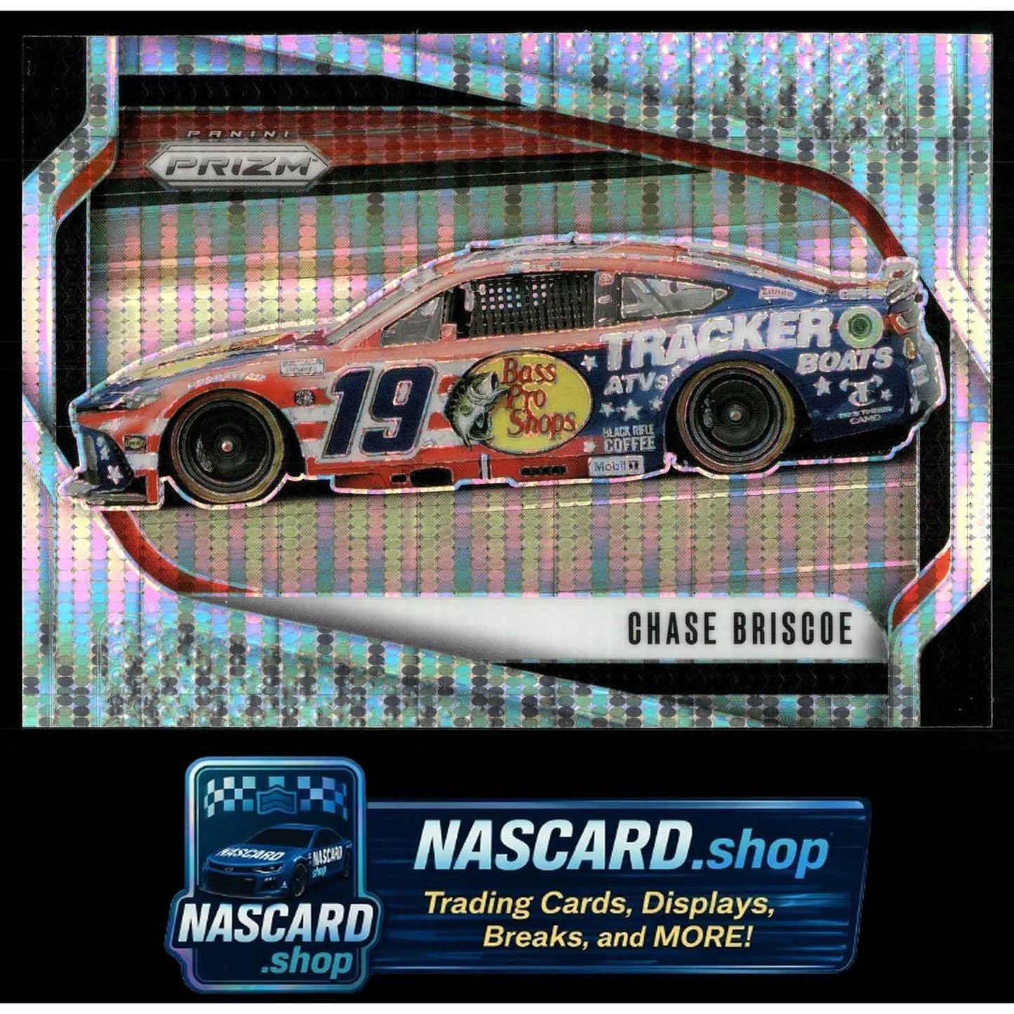 2025 Panini Prizm #142 Chase Briscoe Pulsar #/299