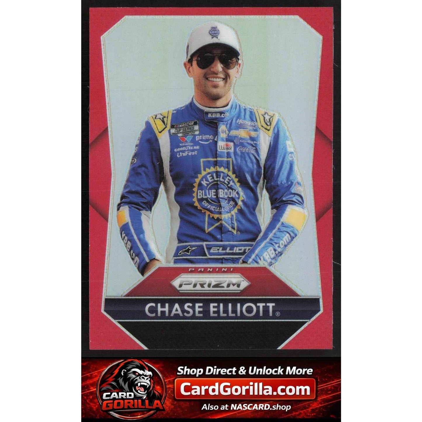 2025 Panini Prizm #159 Chase Elliott Red #/249