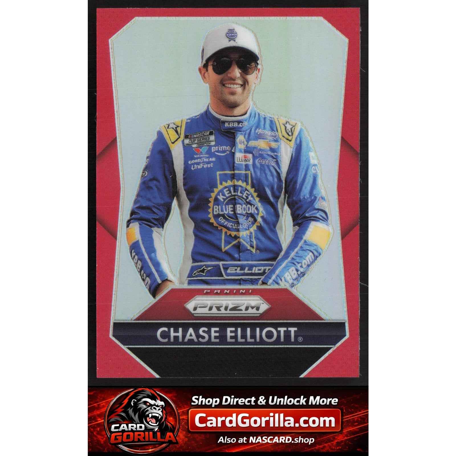 2025 Panini Prizm #159 Chase Elliott Red #/249