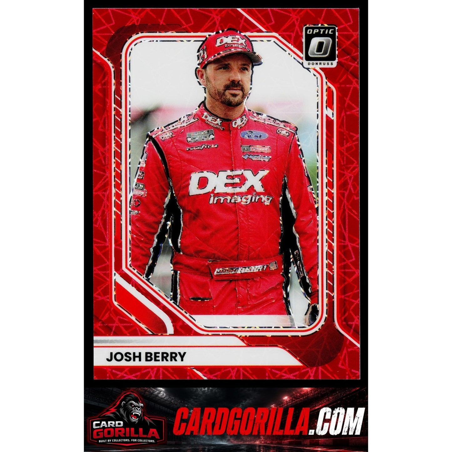 2026 Donruss #38 Josh Berry Optic Red Velocity #/199