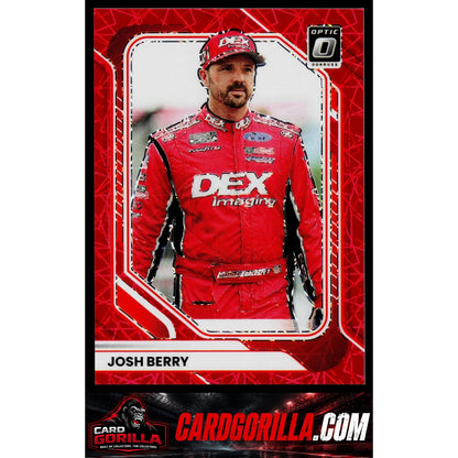 2026 Donruss #38 Josh Berry Optic Red Velocity #/199