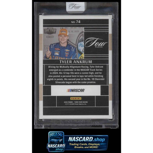 2025 Panini Turn Four #74 Tyler Ankrum Red #/25