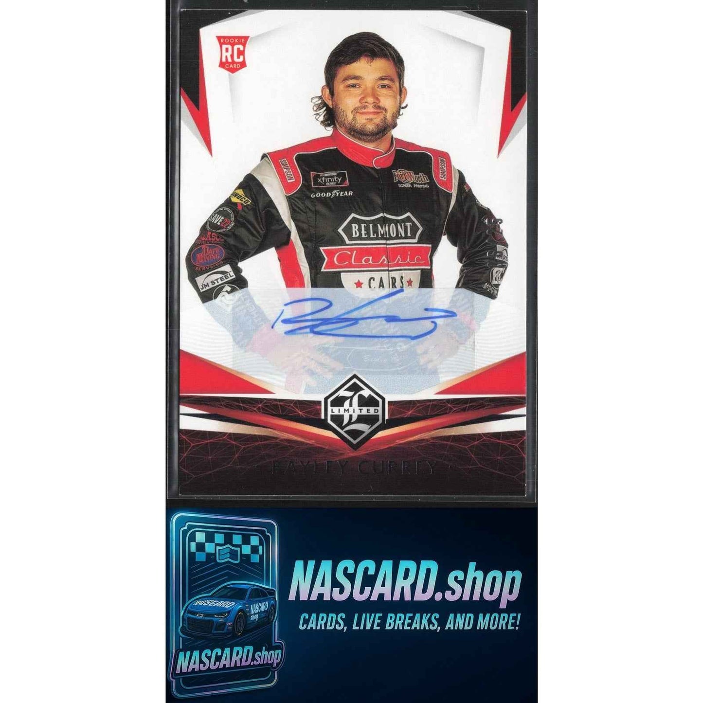 2021 Panini Chronicles #19 Bayley Currey Limited Autographs RC