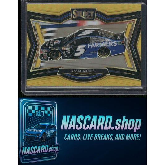 2025 Select Racing #174 Kasey Kahne Pit Road Gold Prizms #/10 - NASCARD.shop