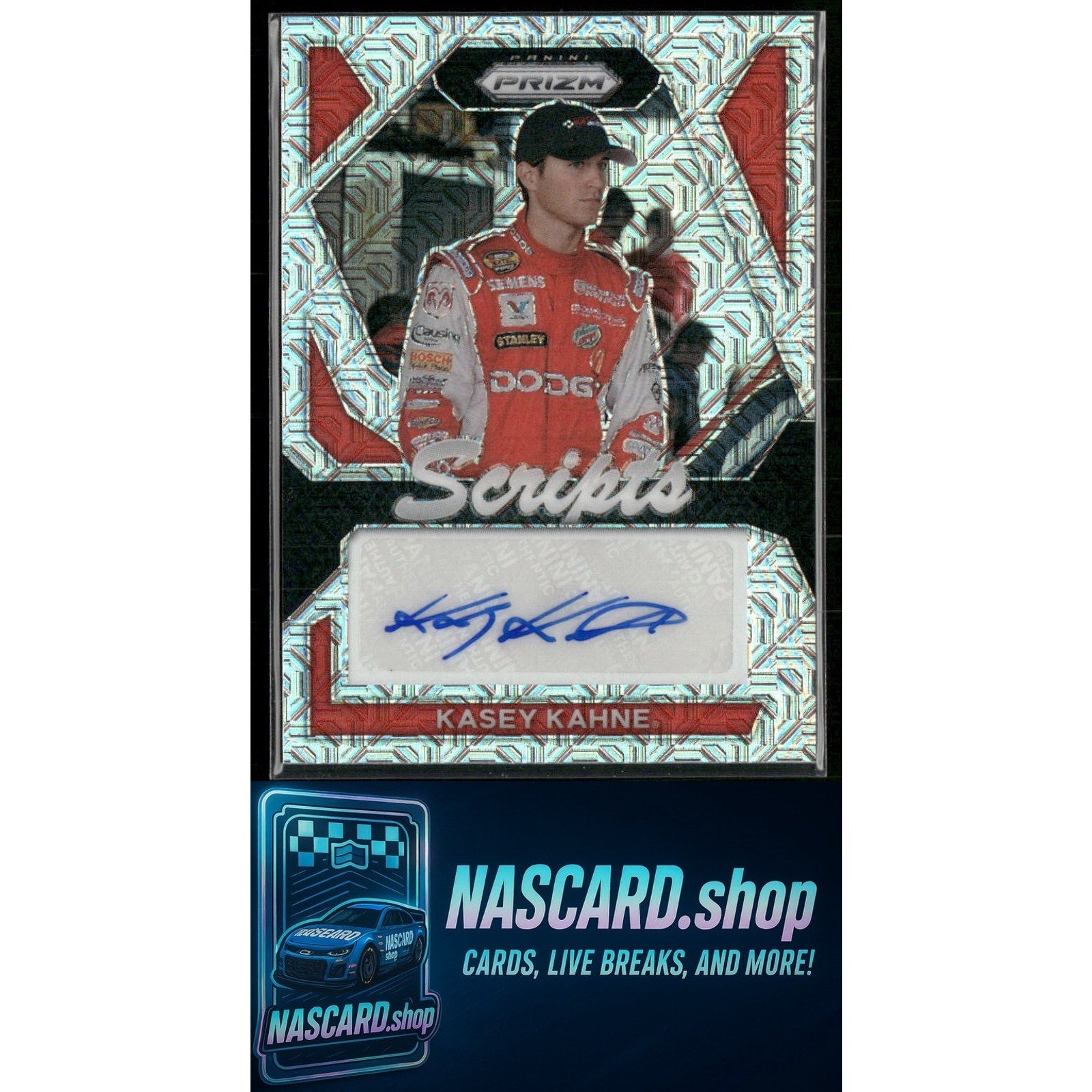 2024 Panini Prizm #S-KKE Kasey Kahne Scripts Mojo #/25 - Card Gorilla