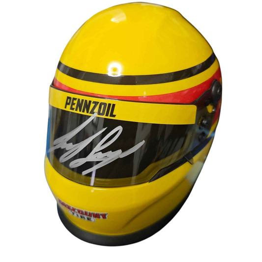 Joey Logano Autographed 1:2 Scale Mini Helmet with COA