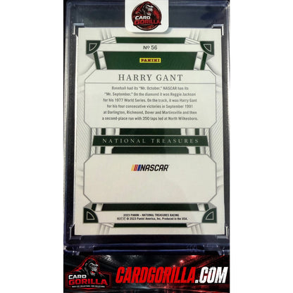 2023 National Treasures Diamond Anniversary Harry Gant Holo Platinum Blue #1/1