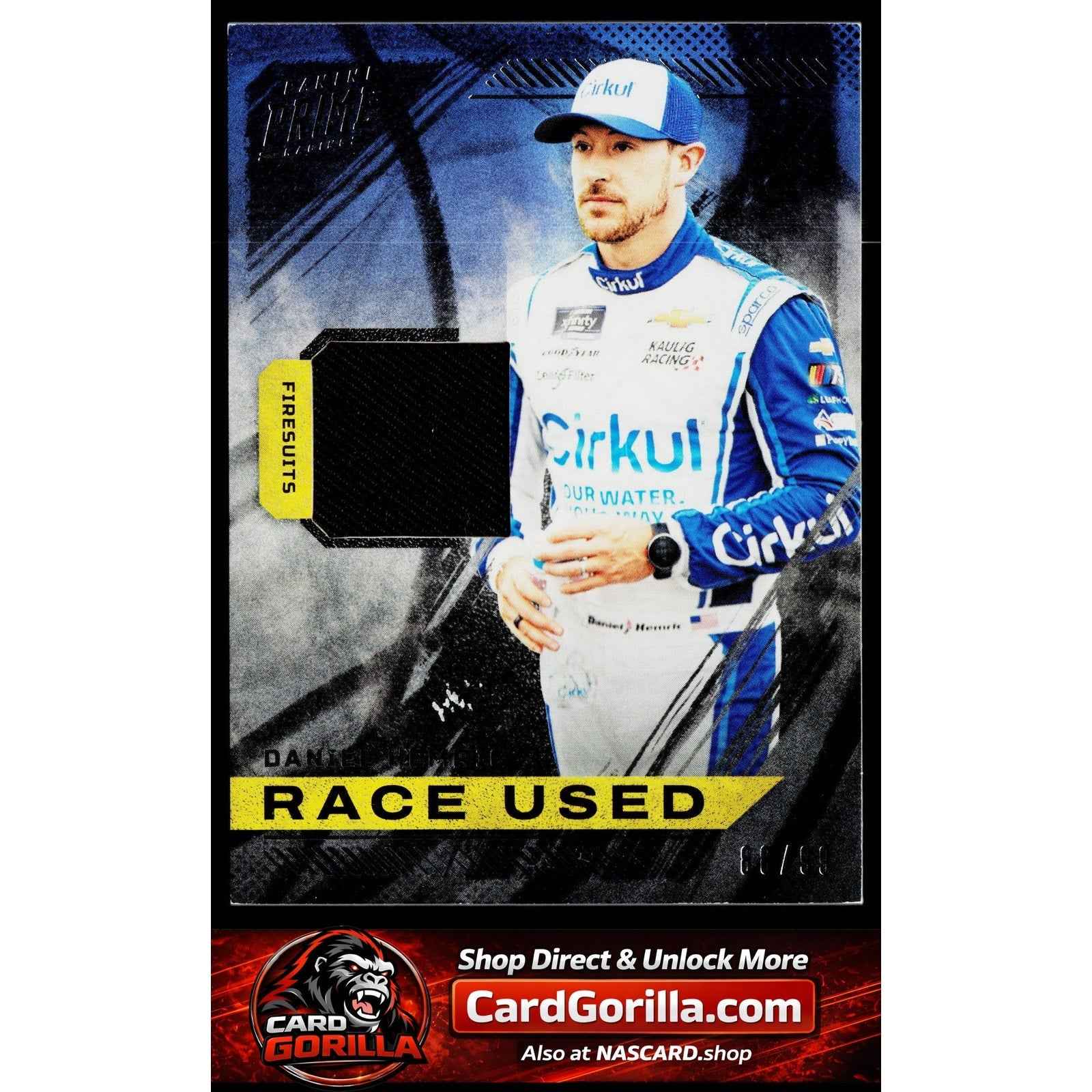 2023 Panini Prime #RU-DHE Daniel Hemric Race Used Firesuits #/99