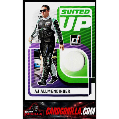 2025 Donruss #SU-AJA AJ Allmendinger Suited Up Swatches