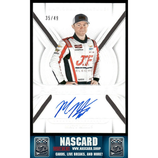 2024 National Treasures Rising Stars Holo Silver Matt Mills /49 - NASCARD.shop