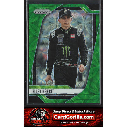 2025 Panini Prizm #76 Riley Herbst Green Scope #/149