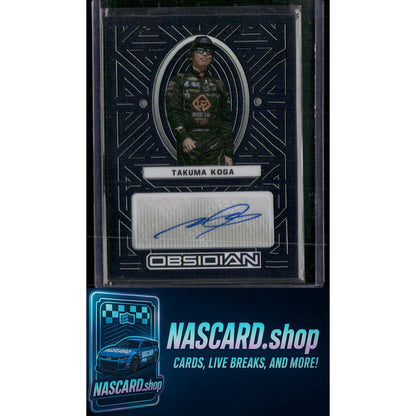 2023 Panini Chronicles #TK Takuma Koga Obsidian Signatures - NASCARD.shop