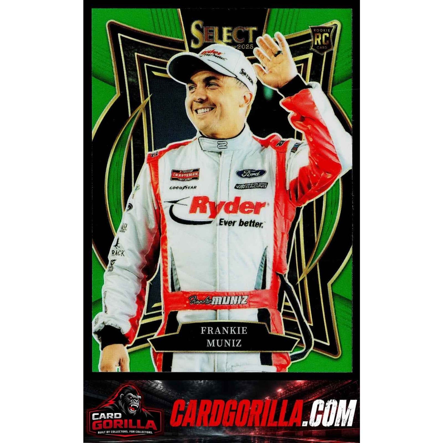 2025 Panini Select #15 Frankie Muniz Green Prizms #/5 RC