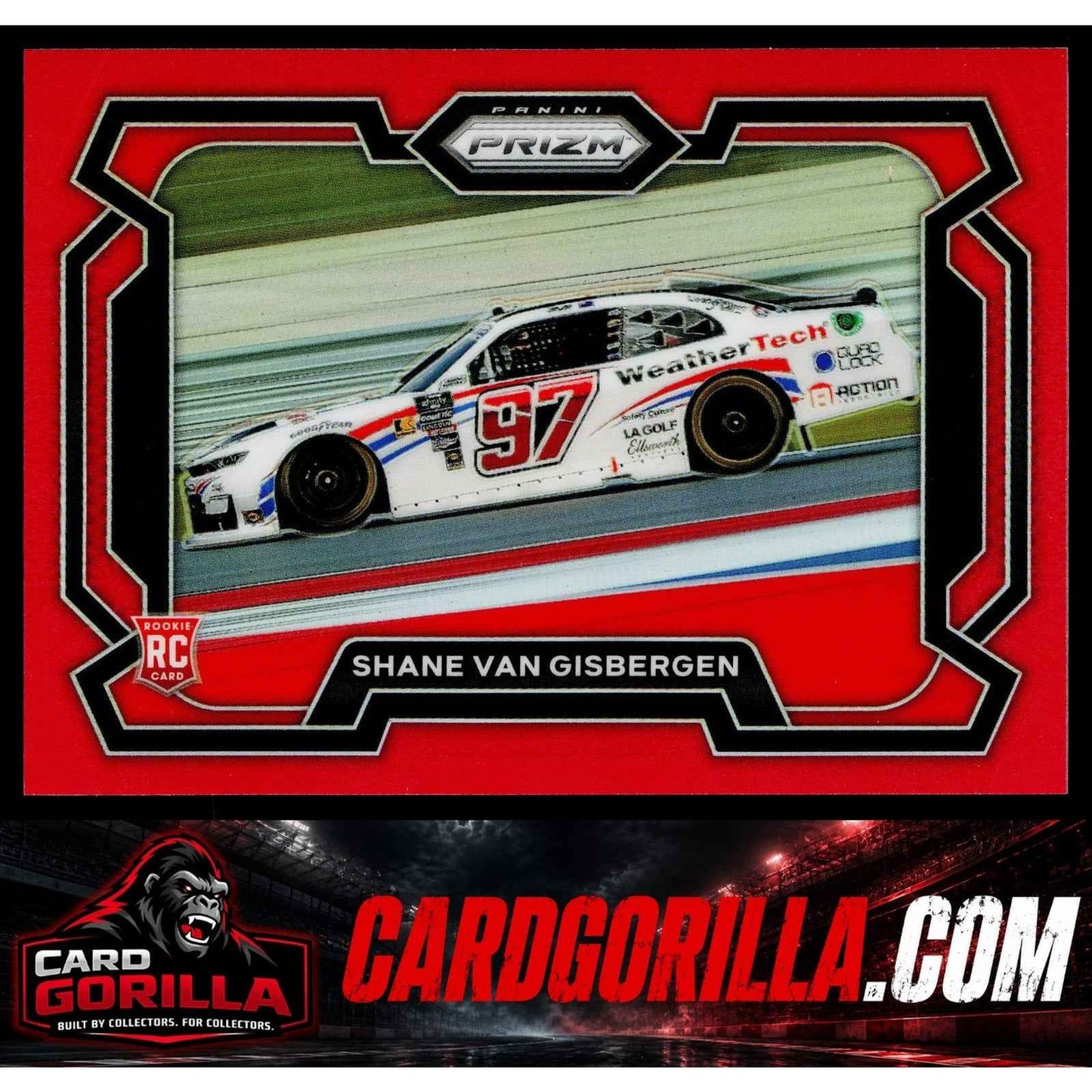 2024 Panini Prizm #87 Shane Van Gisbergen Red #/299