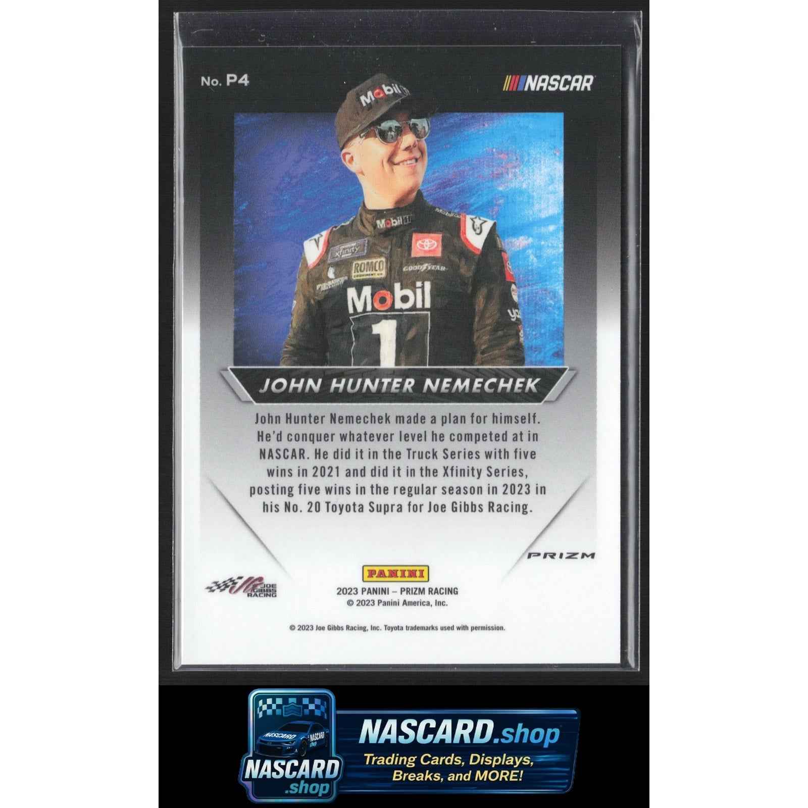 2023 Panini Prizm #P4 John Hunter Nemechek Profiles