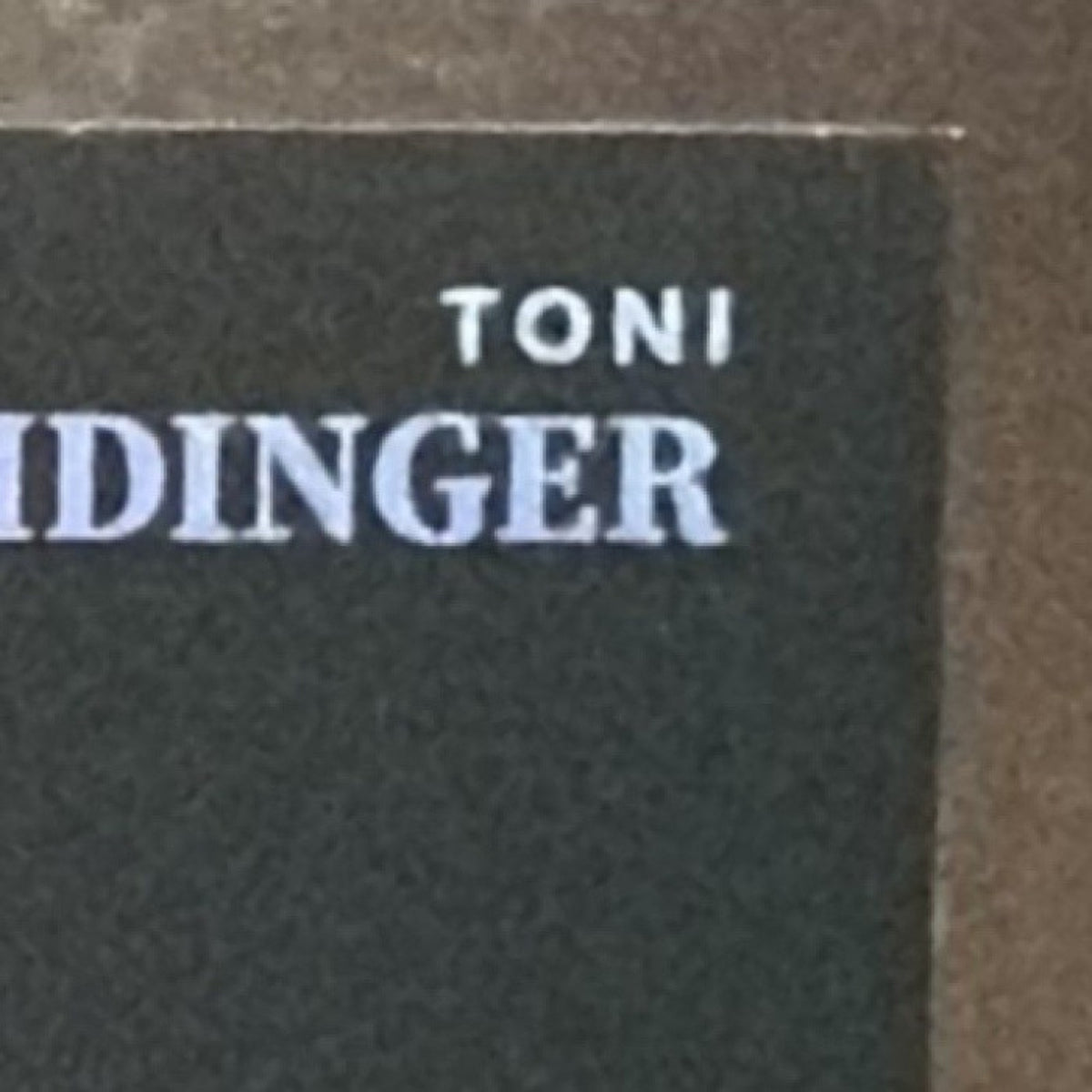 2026 Panini Select NASCAR Toni Breidinger #15 Black Color Blast