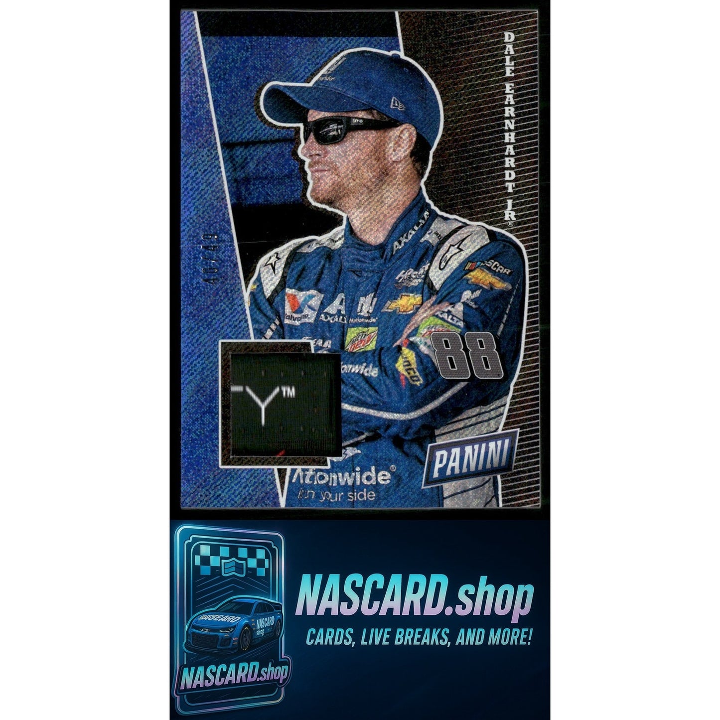 2017 National Convention Dale Earnhardt Jr. Mem Rapture /49 - NASCARD.shop