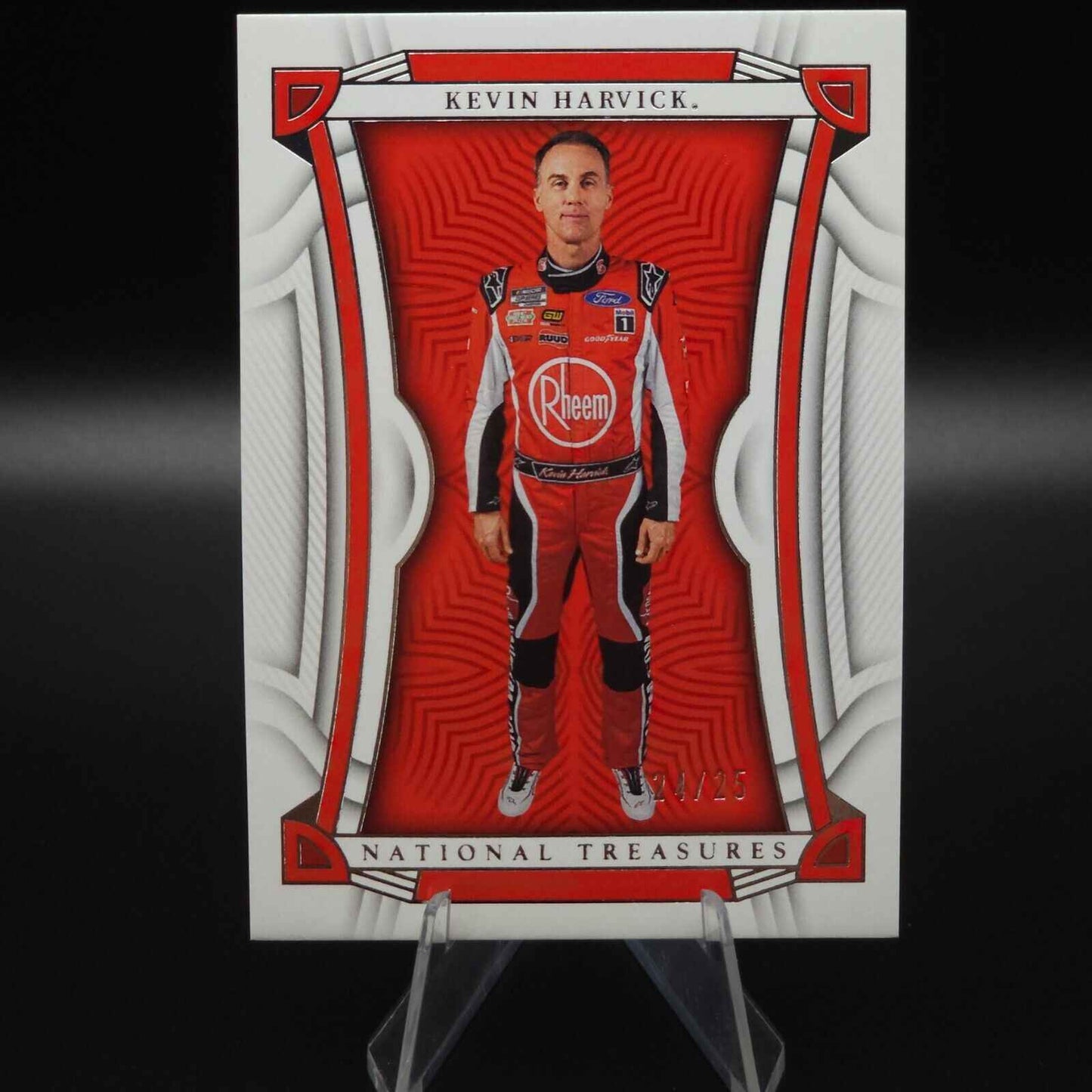 2023 Panini National Treasures Base #5 Kevin Harvick /25 - NASCARD.shop