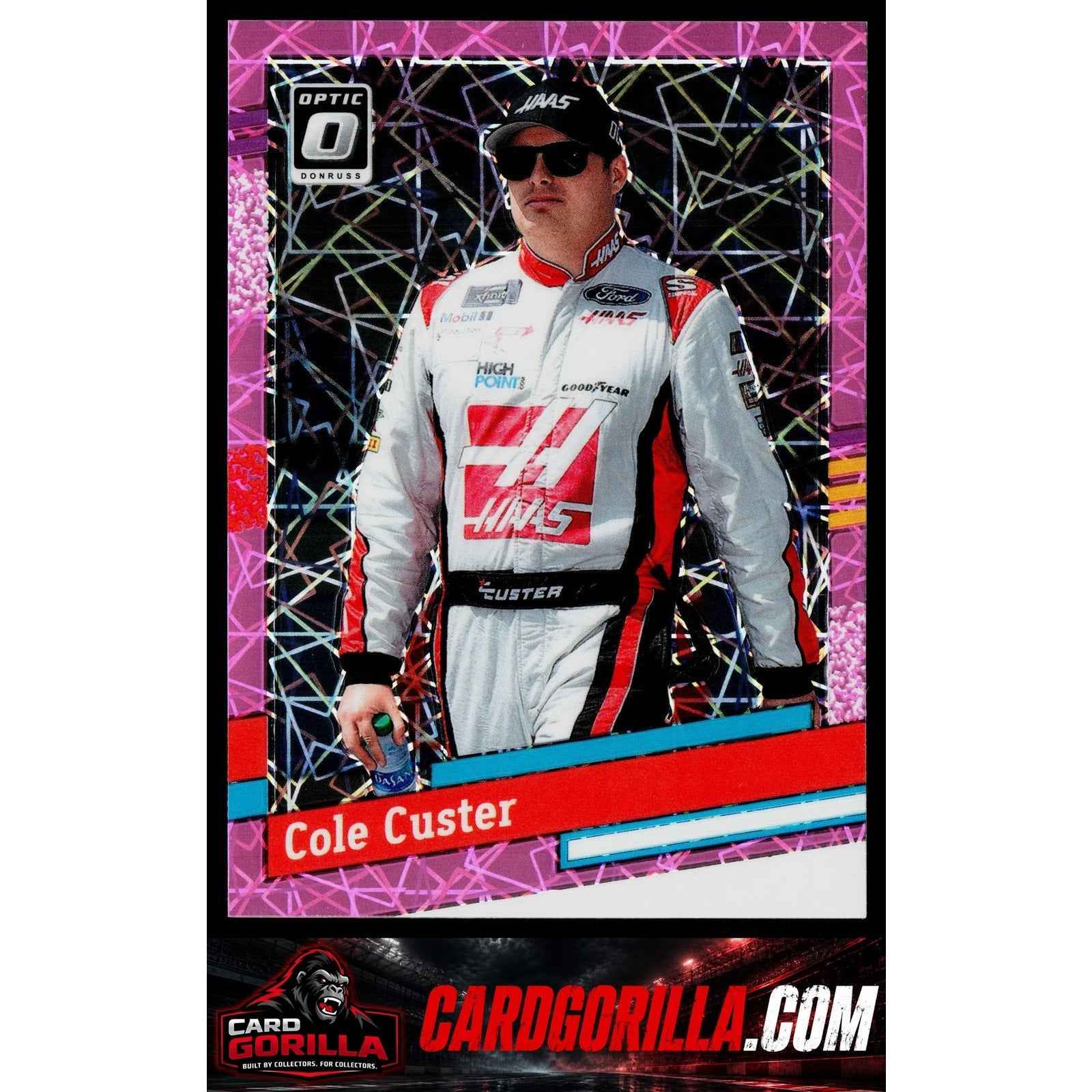 2024 Donruss #106 Cole Custer Optic Pink Velocity #/79