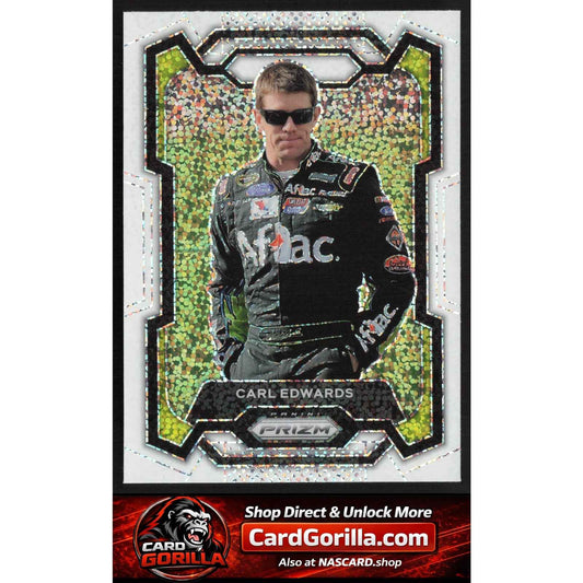 2024 Panini Prizm #70 Carl Edwards White Sparkle