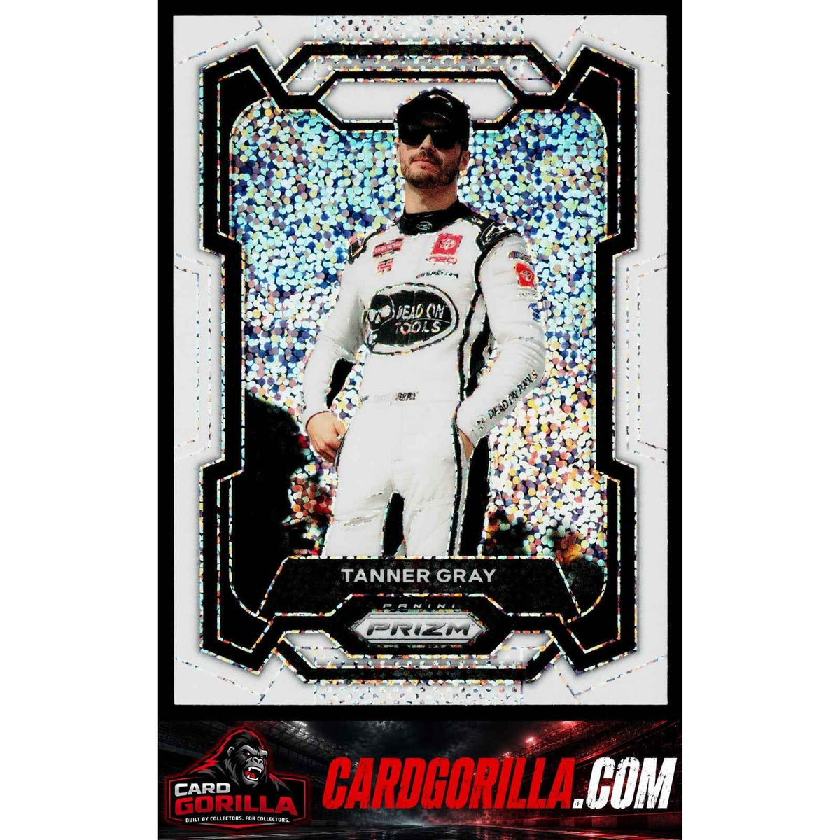 2024 Panini Prizm #17 Tanner Gray White Sparkle
