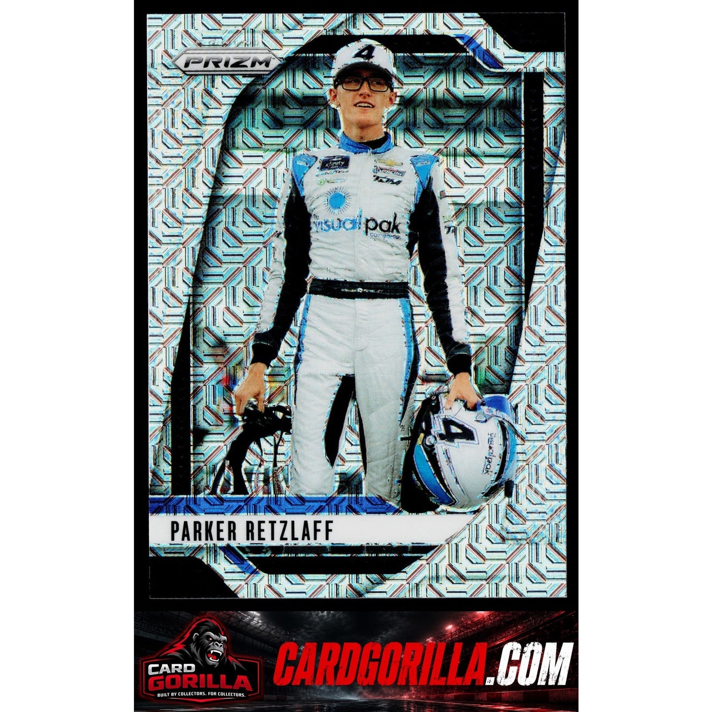 2025 Panini Prizm #58 Parker Retzlaff Mojo #/25