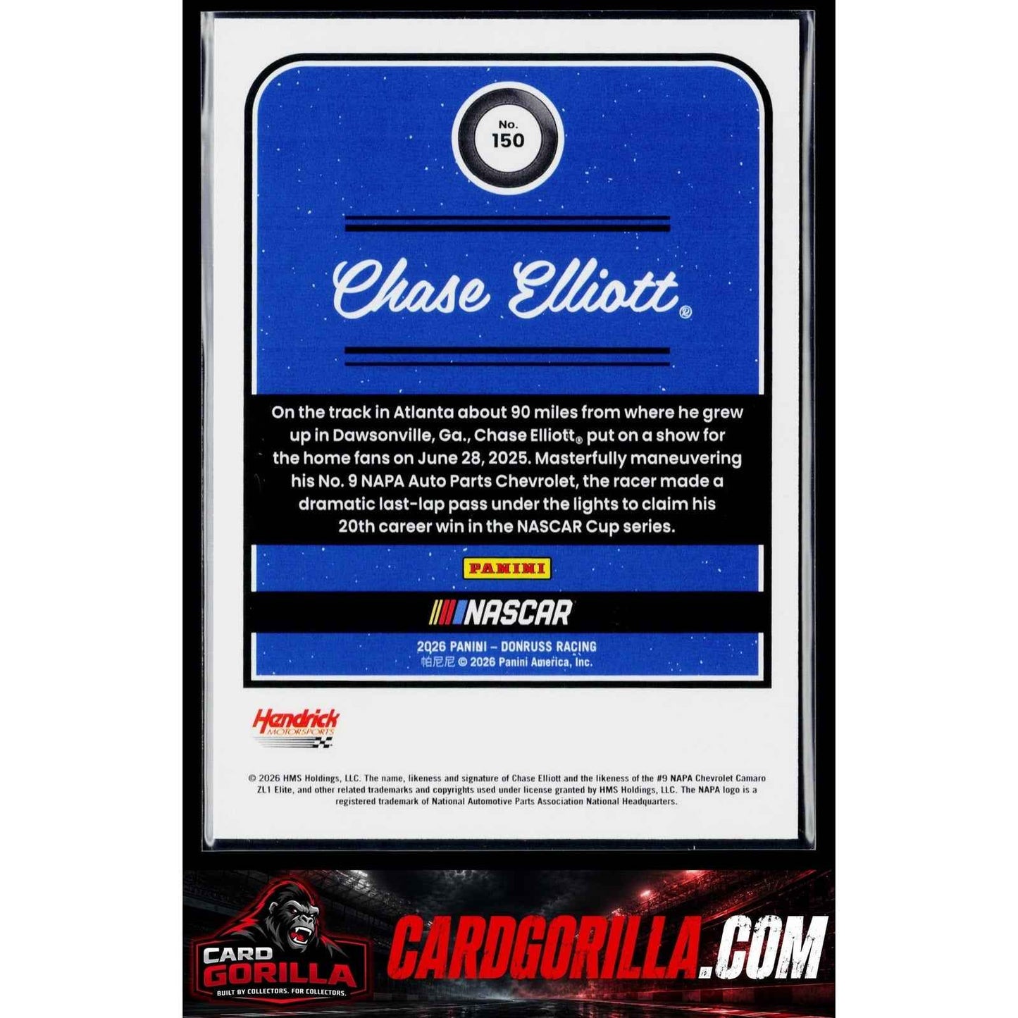 2026 Donruss #150 Chase Elliott Mojo #/25