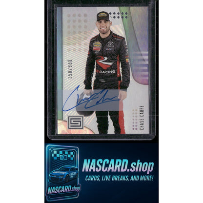 2020 Panini Chronicles #19 Chase Cabre Status Autographs #/300 - NASCARD.shop