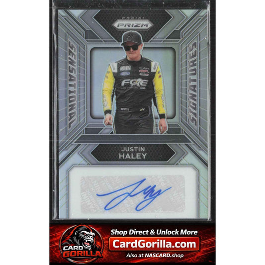 2024 Panini Prizm #SS-JHY Justin Haley Sensational Signatures