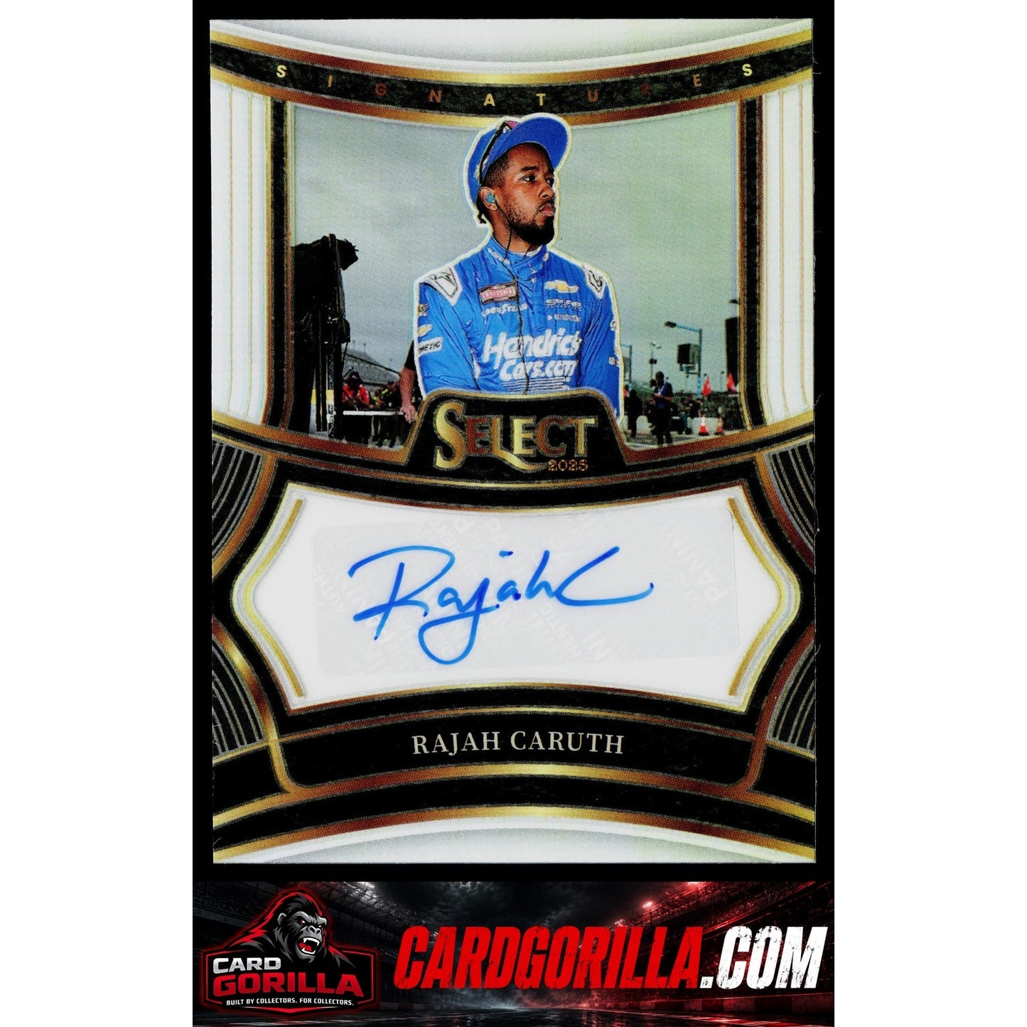 2025 Panini Select #S-RCT Rajah Caruth Signatures